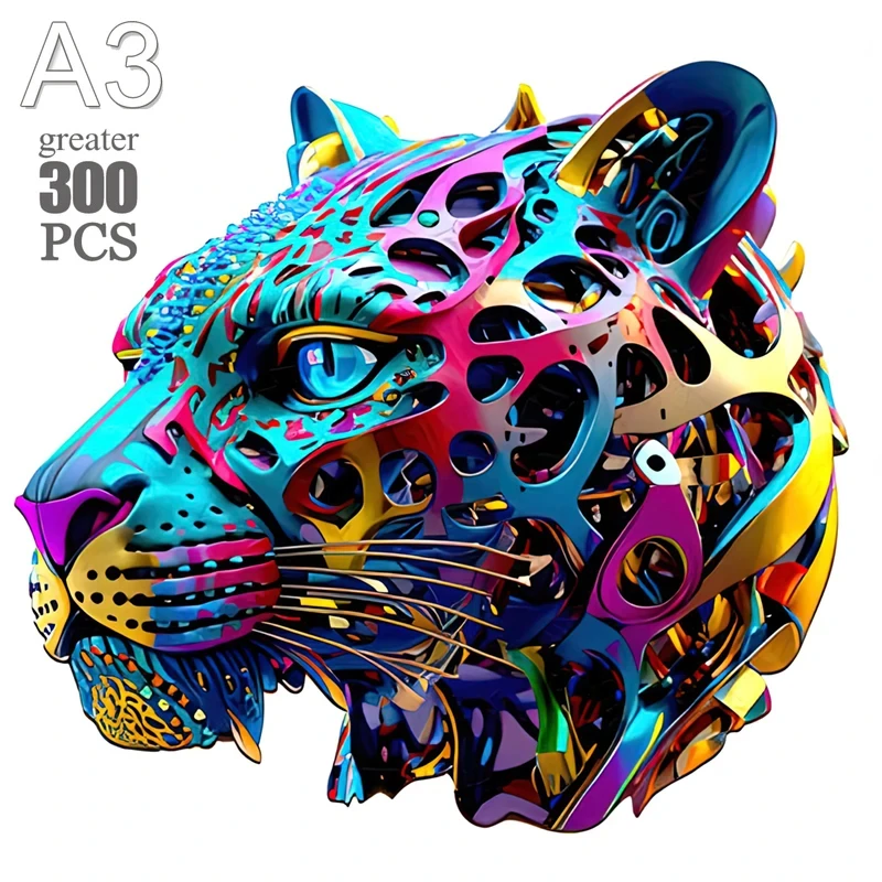 Unique Wooden Animal Jigsaw Puzzles Adults Kids Birthday Gifts Home Decor Puzzel Children Family Games Toys Wooden Puzzles 2022 2