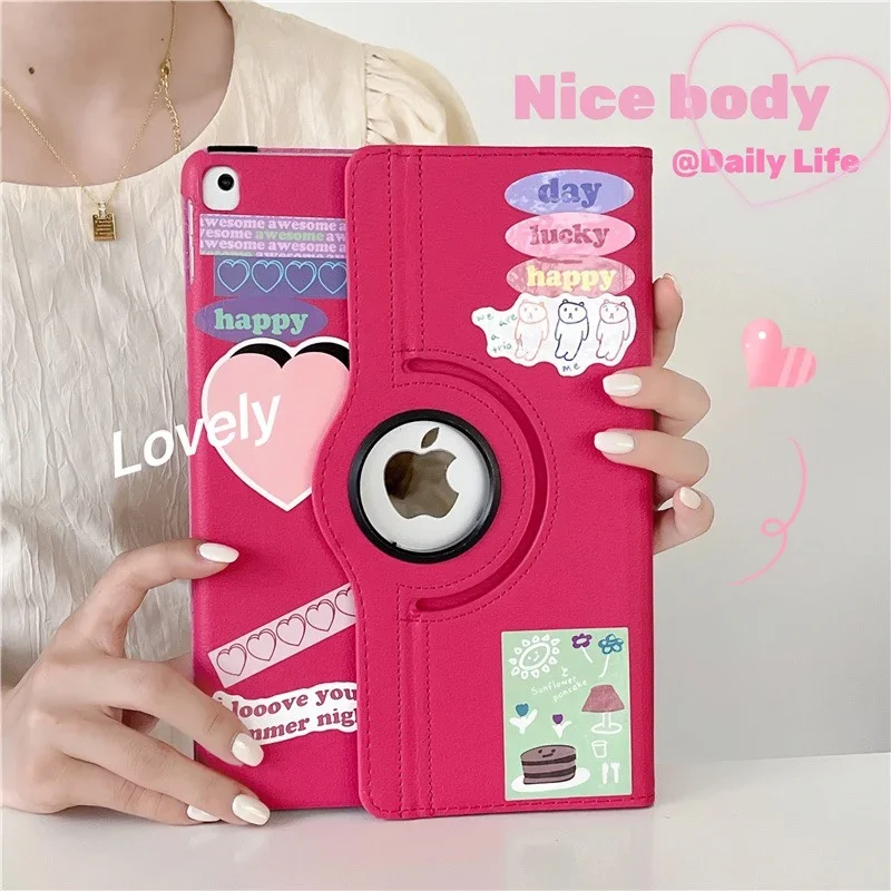Estojo Giratório para Ipad Mini Capa para Ipad Mini 2023 A2567 A2568 A2569 360 Mini 7.9 A1490 A1538 A1550