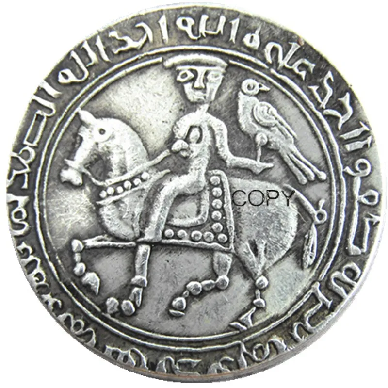 

IS(02) исламские династии каиджар, Фат Али шах, AH 1212-1250 AD 1797-1834, серебряный медальон 2 эриял, Посеребренная копия монеты