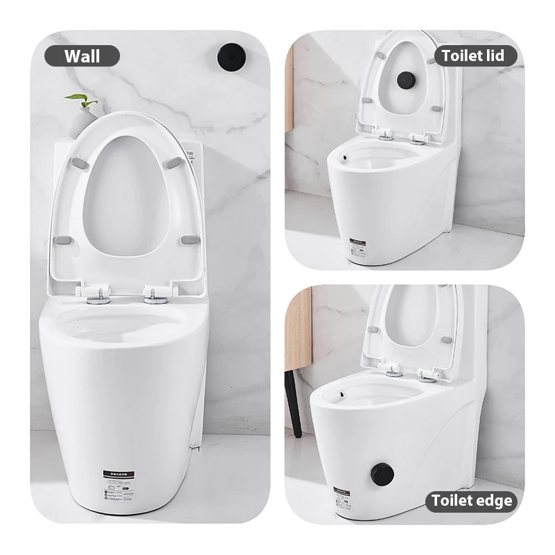 Contactless Toilet Automatic Flush Sensor Home Defecation Sensor Flush Human Body Away From Seat Toilet Accessory toilet automatic flusher