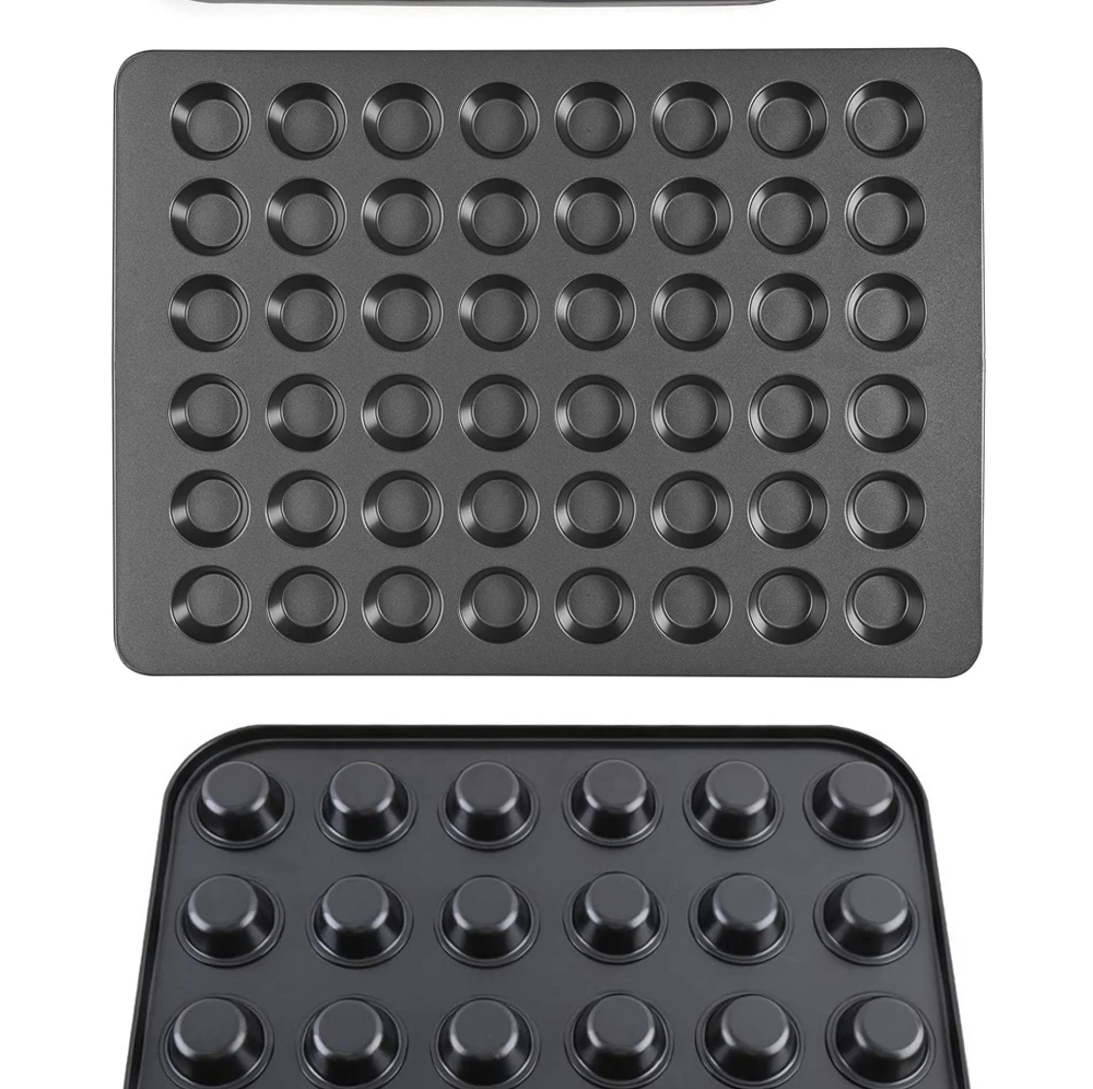 Crofton 48 Count Mini Cupcake Muffin Pan Baking Cooking 21.6 x 15.7 x  0.9