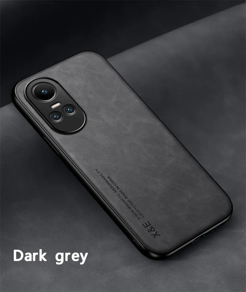 غطاء هاتف جلدي ناعم مغناطيسي ، غلاف خلفي واقي ، غل...