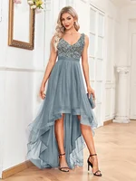 Aimee Sleeveless Sequins Cocktail Maxi Gowns 3