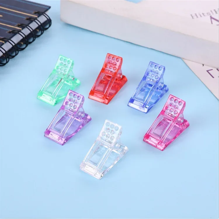 Professional Nail Art Transparent Crystal Clip FakeNail Clip Gel Quick Fingernail Extension UV Assistant Nail Accessories nail art tools nail manicure tools nail manicure accessories 5Pcs