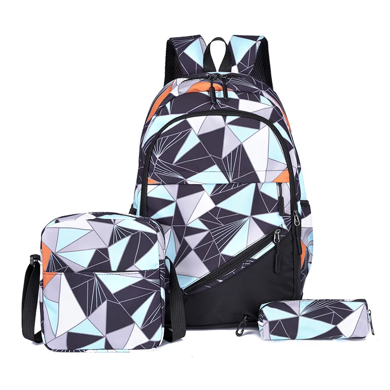 Waterproof Backpack School Backpack Teenagers School Backpack For Children Student Teens Schoolbag Junior High Boys Waterproof Travel Laptop