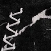 2024 Men Turtleneck Sweater Streetwear Distressed Knitted Sweater Ripped Hole Hip Hop Retro Pullover Harajuku Sweater Soft Black 5