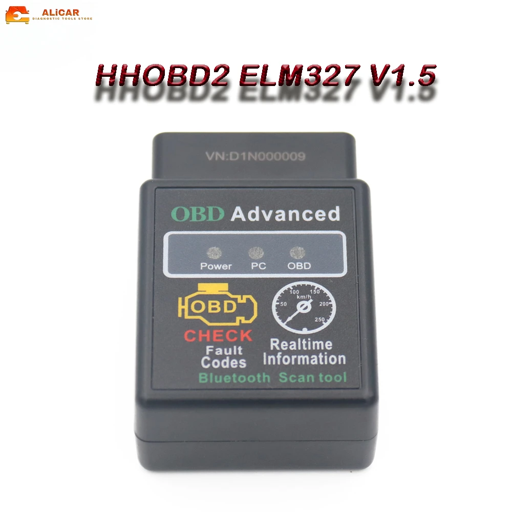 

Считыватель ошибок автомобиля Super V1.5 HH ELM327 с Bluetooth на Android