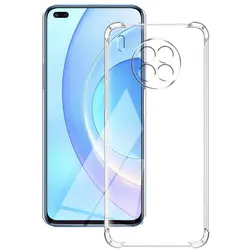 Crystal Clear Shockproof Silicone Phone Case - Soft Protective Cover for Huawei Nova 8i (Shockproof Case)