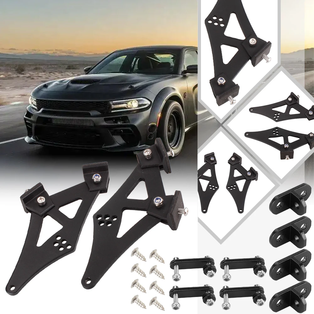 Auto Universal spoiler Racing spoiler ABS Drei-abschnitt Schwanz Flügel  Hinten Stamm Spoiler Lip DIY Teile Zubehör spoiler universal - AliExpress