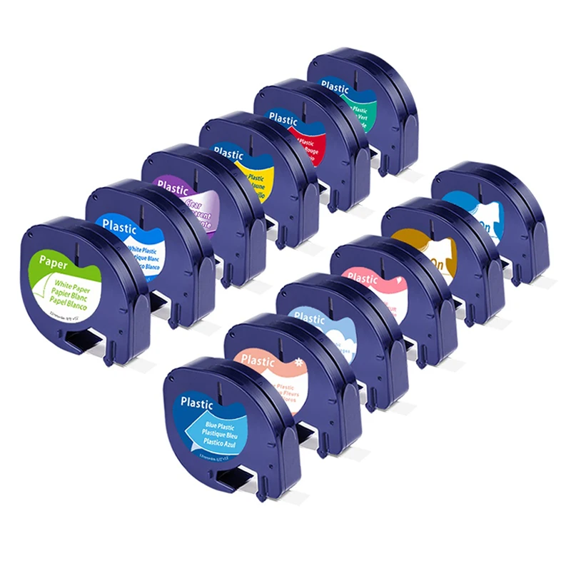 Abel 9991331 Abel Abel Abel Ape Ape 12 mm 4m Omompatible or ou Laymo Tretratag Lalastic 91200 91331 91201 12267 18769 18771 or ou Lt100h Lt-100t 10 - Imagem 4