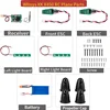 WLtoys XK X450 RC Airplane Spare Parts  Wing Battery Cover Case Motor Engine  Servo ESC LED Blade Prop Screws Base Receiver 2