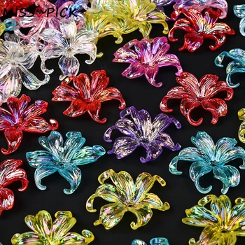 Acrylic Flower Beads 1