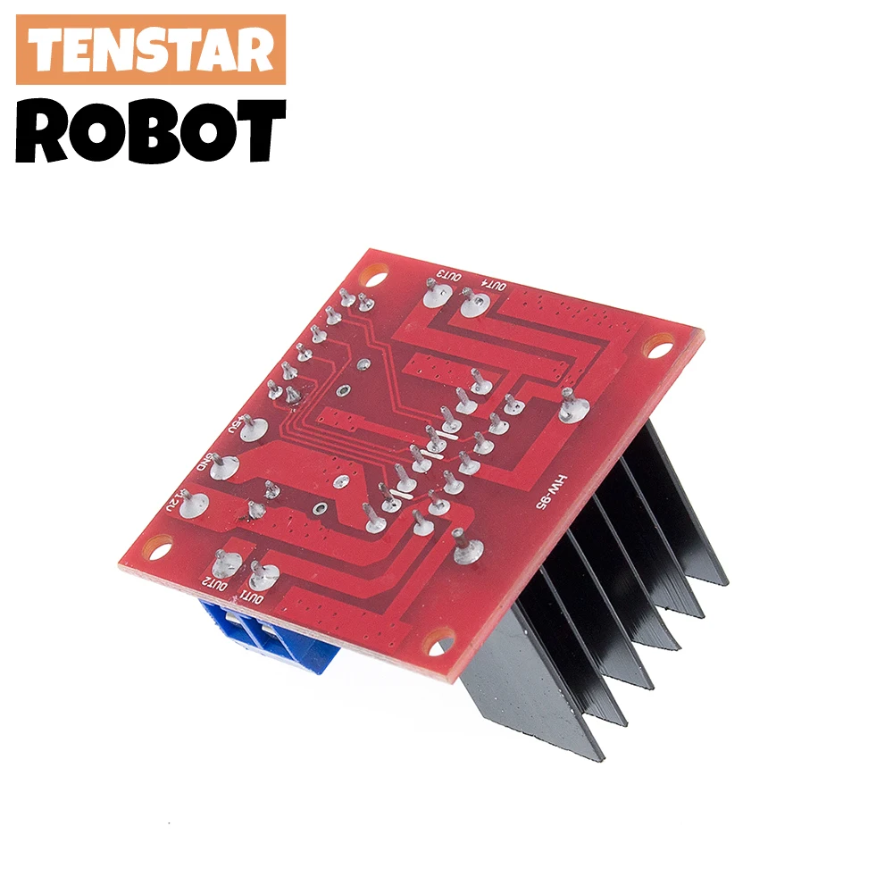 DC motor driver L298N driver board module Stepper motor smart car robot breadboard peltier High Power for arduino