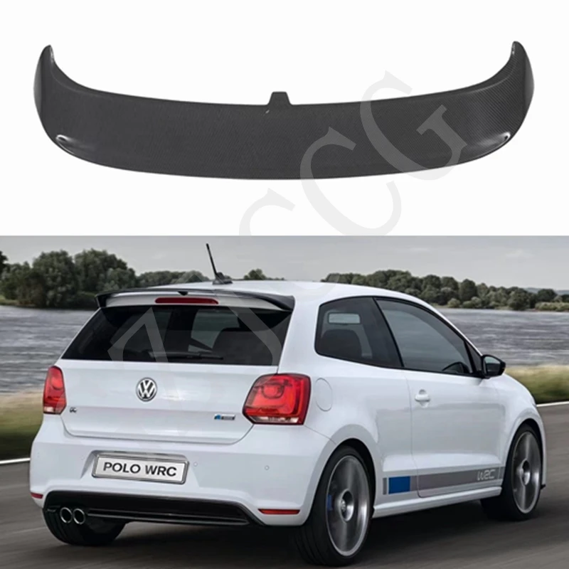 Per Vw Polo Spoiler Abs Materiale Auto Ala Posteriore Primer Colore Vw Polo Spoiler Posteriore Per Volkswagen New Polo Spoiler 2011-2018