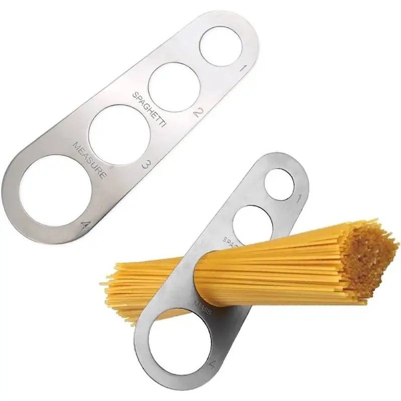 Stainless Steel Spaghetti Pasta Measurer Noodles Measure Tool Pasta