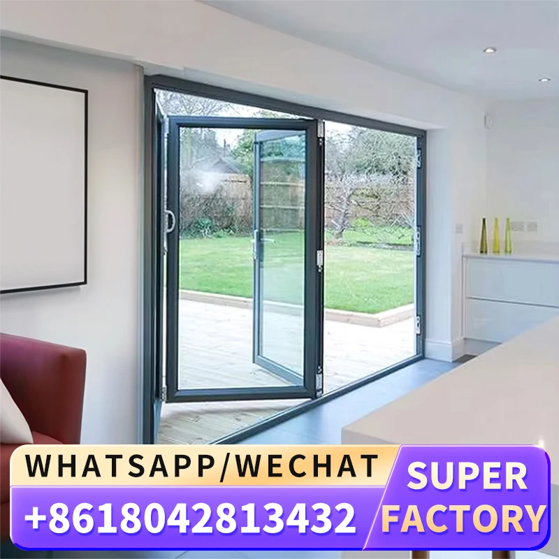 High Quality Homestyle Echo PVC Folding Door Fits 36" Wide x 80" High White