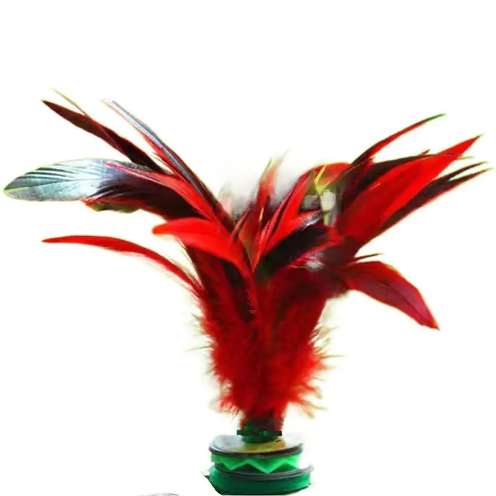 

Foot Kick Kick Shuttlecock For Physical Exercise Handwheel Portable Feather Shuttlecock Practical Colorful Children