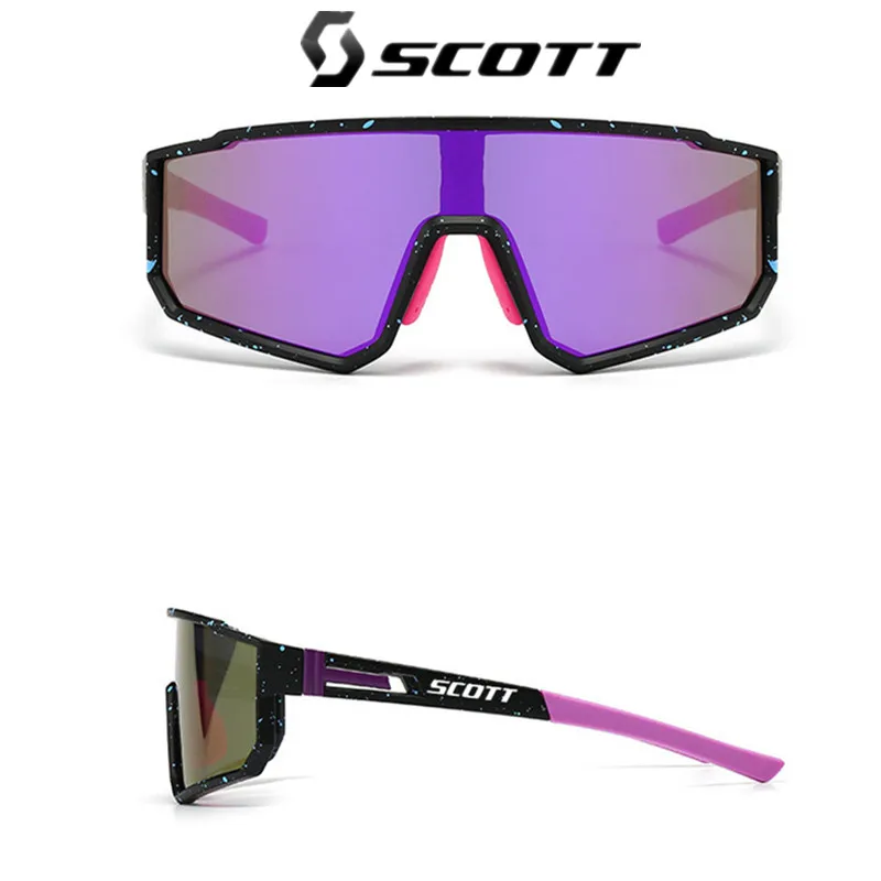 SCOTT Bicycle Riding Polarized Sunglasses UV400 Men's and Women's Outdoor Hunting and Fishing Driving Bicycle Goggles