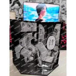 Anime Attacks on Titan Iconic Scene Acrylic Stand Action Figure Toy Gift (A)