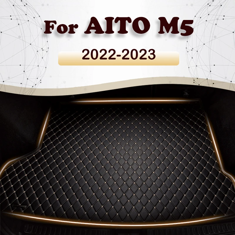 

Коврик для багажника автомобиля для AITO M5 2022-2023, коврик для грузового автомобиля под заказ, аксессуары для украшения интерьера автомобиля