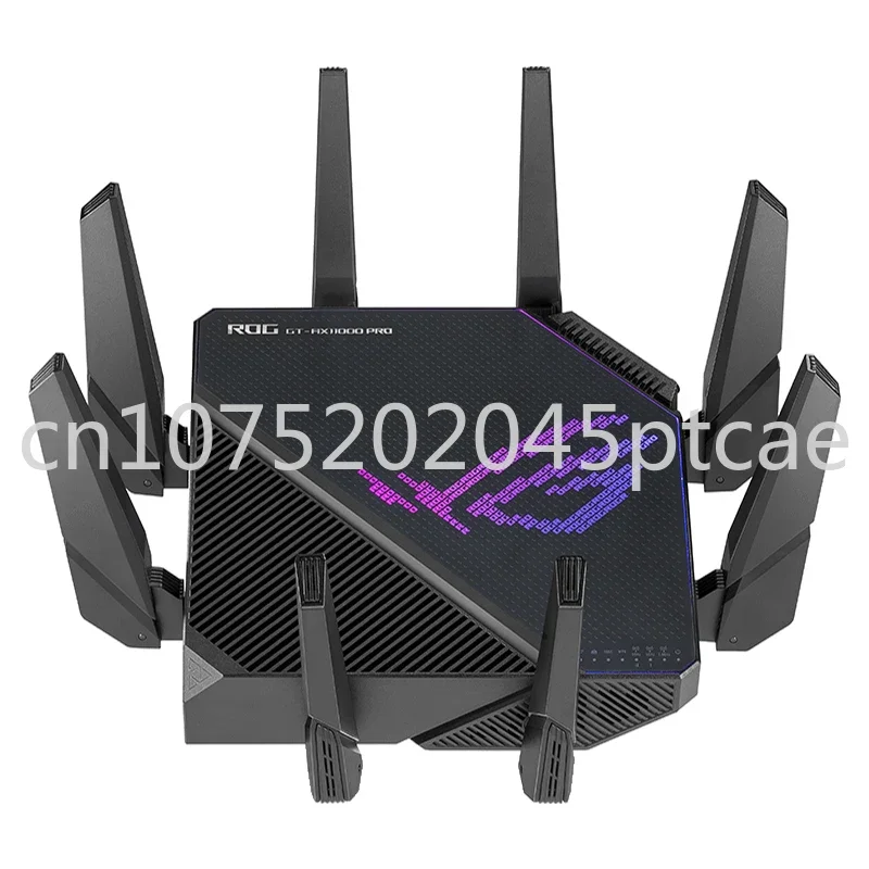

GT-AX11000 PRO трехдиапазонный WiFi 6 игровой маршрутизатор, 1x10G и 1x2,5G WAN/LAN игровой порт DFS, 2G четырехъядерный процессор