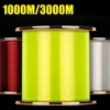 ThornsLine 3000M 1000M Fishing Line 0.13mm-0.47mm 4LB-39LB Fluorocarbon Coating Treatment Process Carbon Surface Nylon Molecules 1