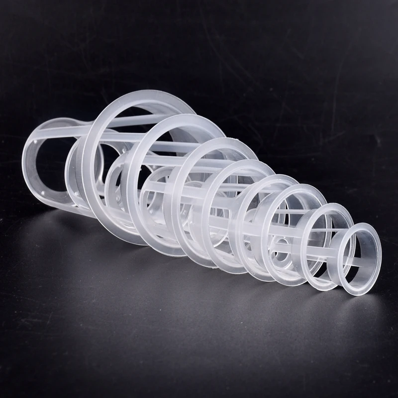 Soilless Cultivation Planting Basket Balcony Veg Hydroponic Colonization Cup Multi-Size Aeroponics Plastic Grow Mesh Pot 50Pcs