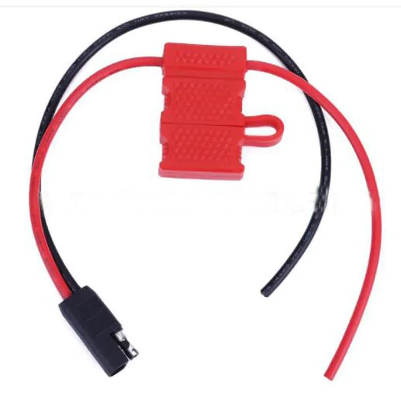 

30cm DC 12V Power Cable with Fuse box For Motorola GM300 GM338 GM340 GM360 GM380 GM3188 GM3688 GM1280 GM140 Mobile Car Radio