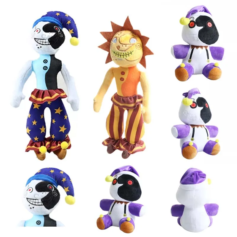 Набивные плюшевые игрушки Sundrop FNAF медведь Фредди фазбер лунный капля Чика 5 ночей