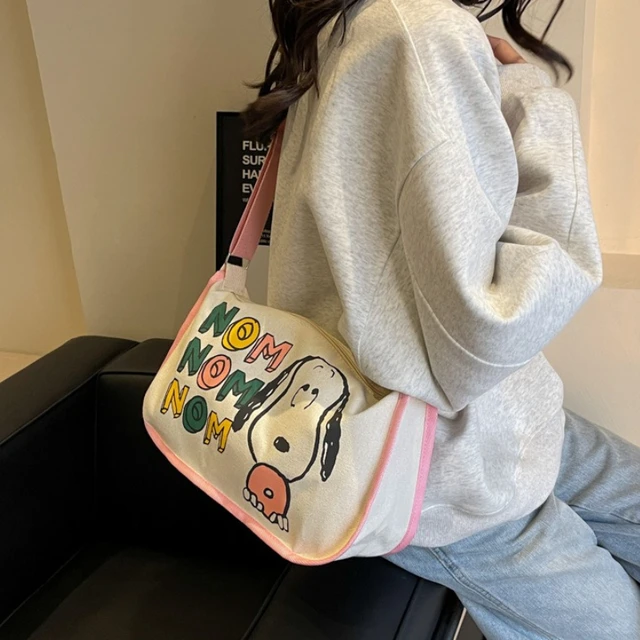 Bandolera de Lona para Mujer Snoopy 2026 3