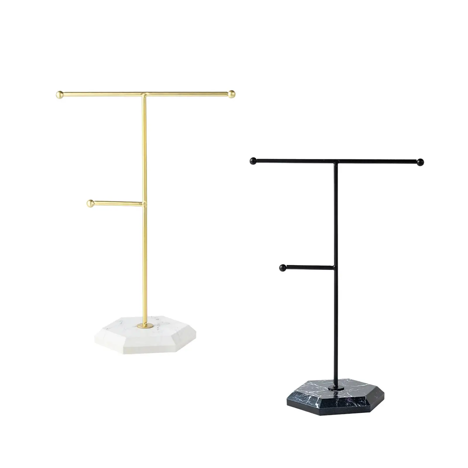 

Jewelry Display Stand Metal Necklace Holder for Bracelets Earrings Necklaces