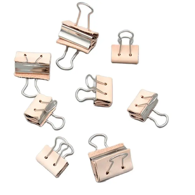 DIY Leather Craft Stick Cutting Metal Assistant Suture Clamp Handwork Fixing Leather Tool 10Pcs/lot