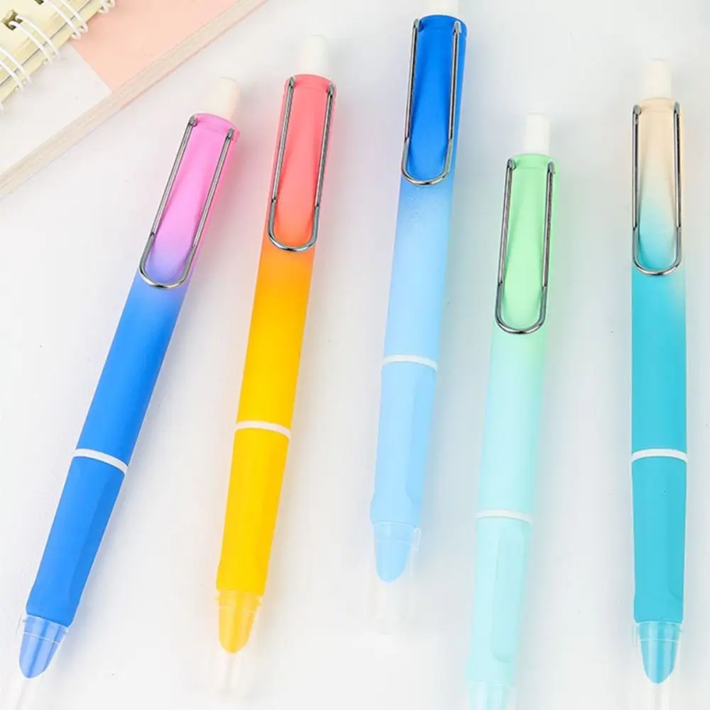 0.38mm Gradient Color Fountain Pen EF Nib Ink Pen Retractable Converter Filler Students Gift School Office Supplies fountain pen