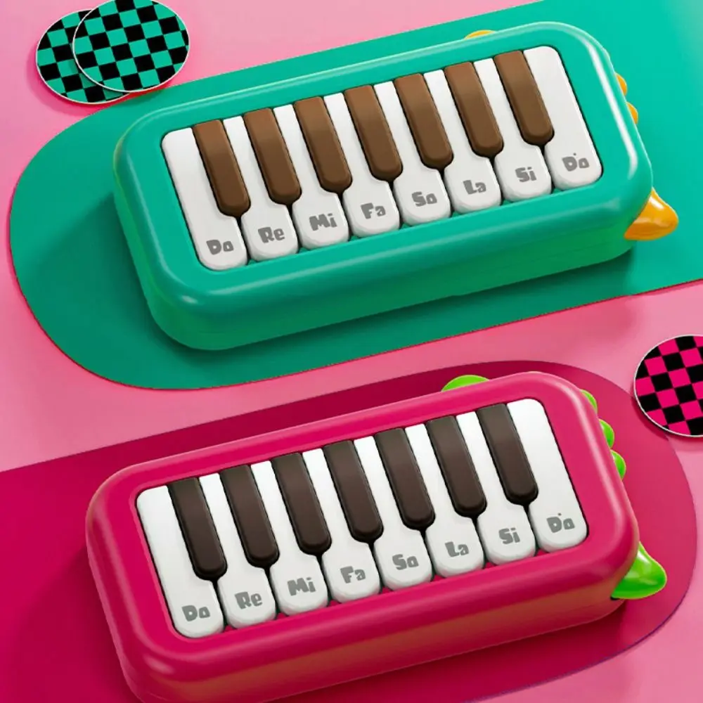 

Музыкальное детское электронное пианино розового цвета, обучающий музыкальный динозавр, игрушечный инструмент, Многофункциональная игрушка для раннего развития