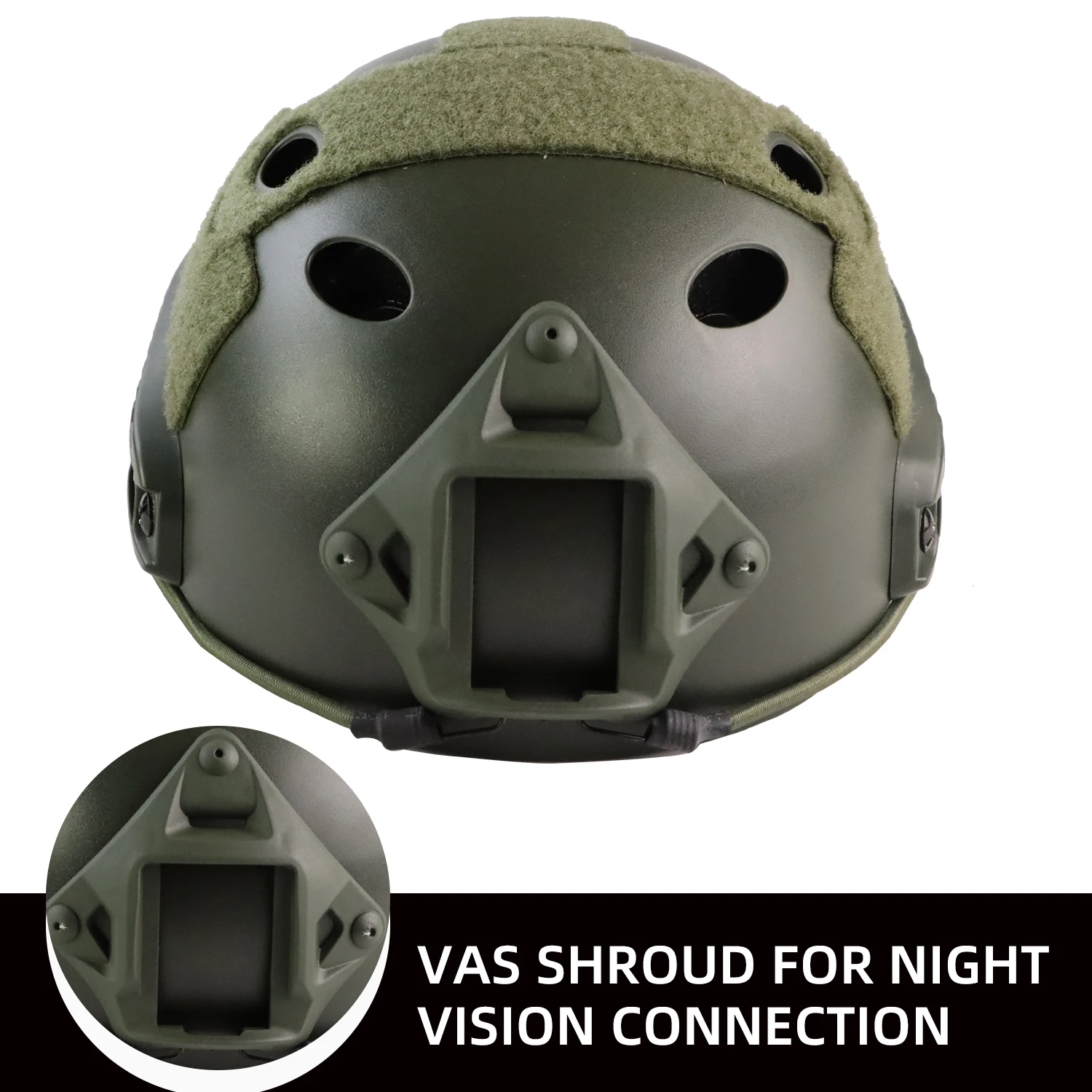 Airsoft Fast PJ BJ Tactical Helmets Style Simple Quick Version Protective Gear - View #8