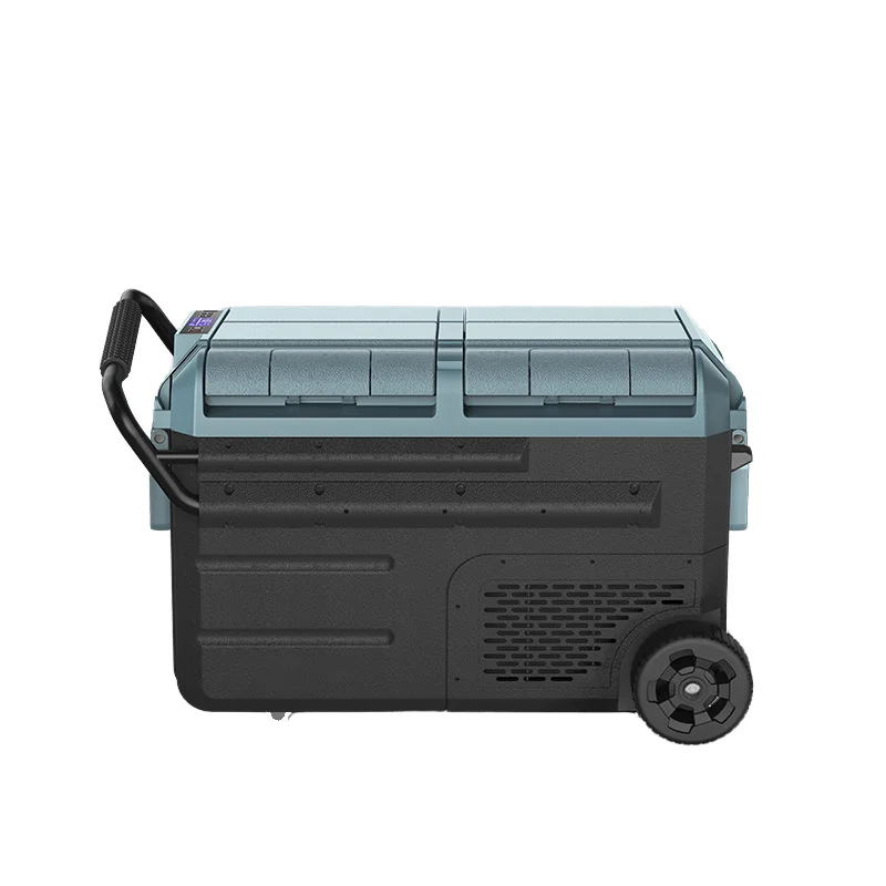 JP 38L 48L 58L Portable Battery Powered Mini Fridge Car Refrigerator Freezer With AC Adaptor For Camping Home Use DC 12v/24V