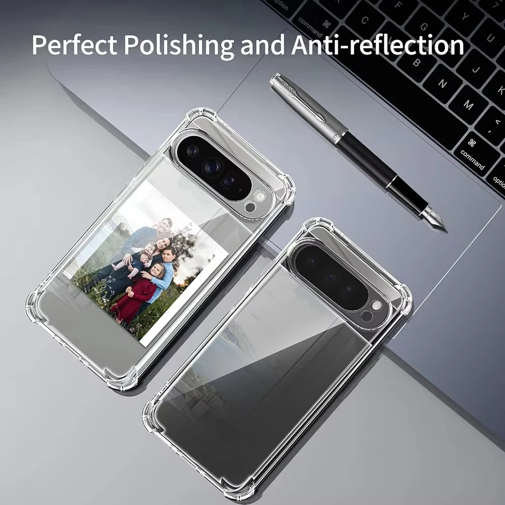 Durable Shockproof Armor Clear Phone Case - Soft Silicone Protective Cover