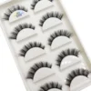 Natural 3D Mink False Eyelashes, Soft Wispy, Fluffy Eye Faux Lashes, Make Up Eyelash, Beauty Cat Cilios, 5 Pairs, 15 Styles 3