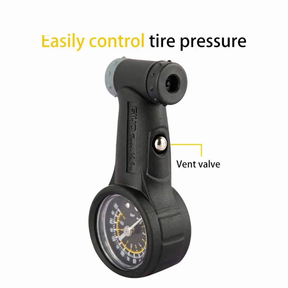 Mountain Bike Professional Barometer Portable Tire Pressure Gauge Road