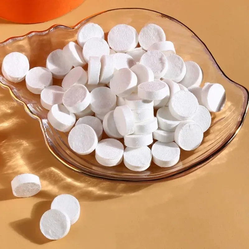 Compressed Towel 100/300/500PCS Soft Disposable Coin Tissue Portable Mini Absorbent Travel BBQ Outdoor Camping
