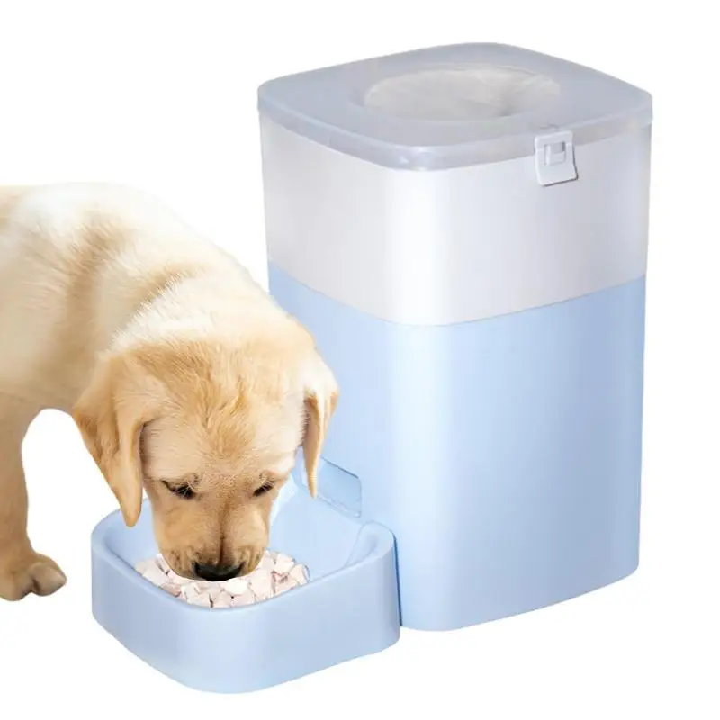 

3L Cat Timing Feeder Cat Feeder Pet Dog Food Automatic Dispenser Suitable Small Cats Dogs Remote Feeding