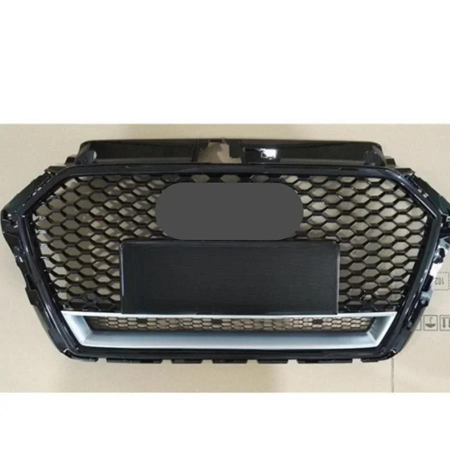 

For RS3 Style Front Sport Hex Mesh Honeycomb Hood Grill for Audi A3/S3 8V 2017-2020 car accessories