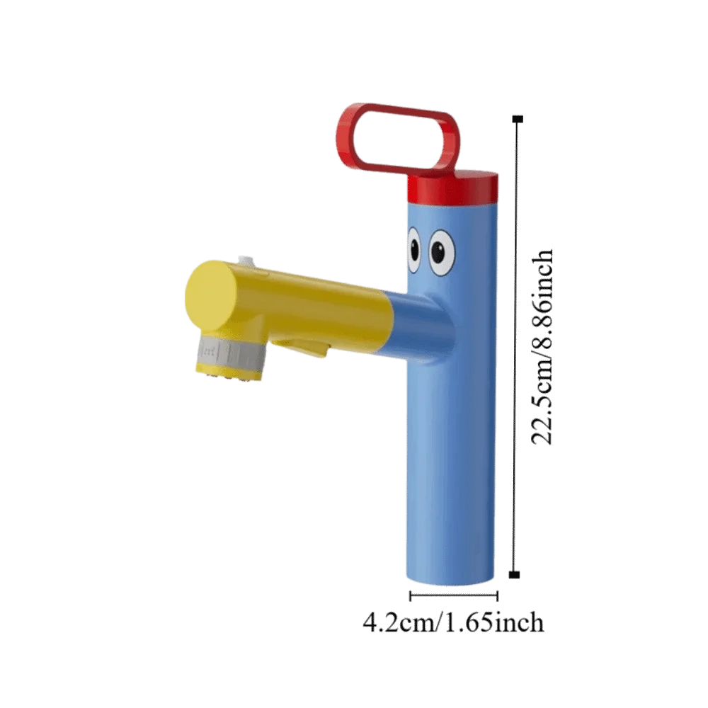 Three Ways of Water Discharge Wash Basin Faucet Copper Alloy Telescoping Pull Type Faucet Cold and Hot Rotating Lavatory Faucet