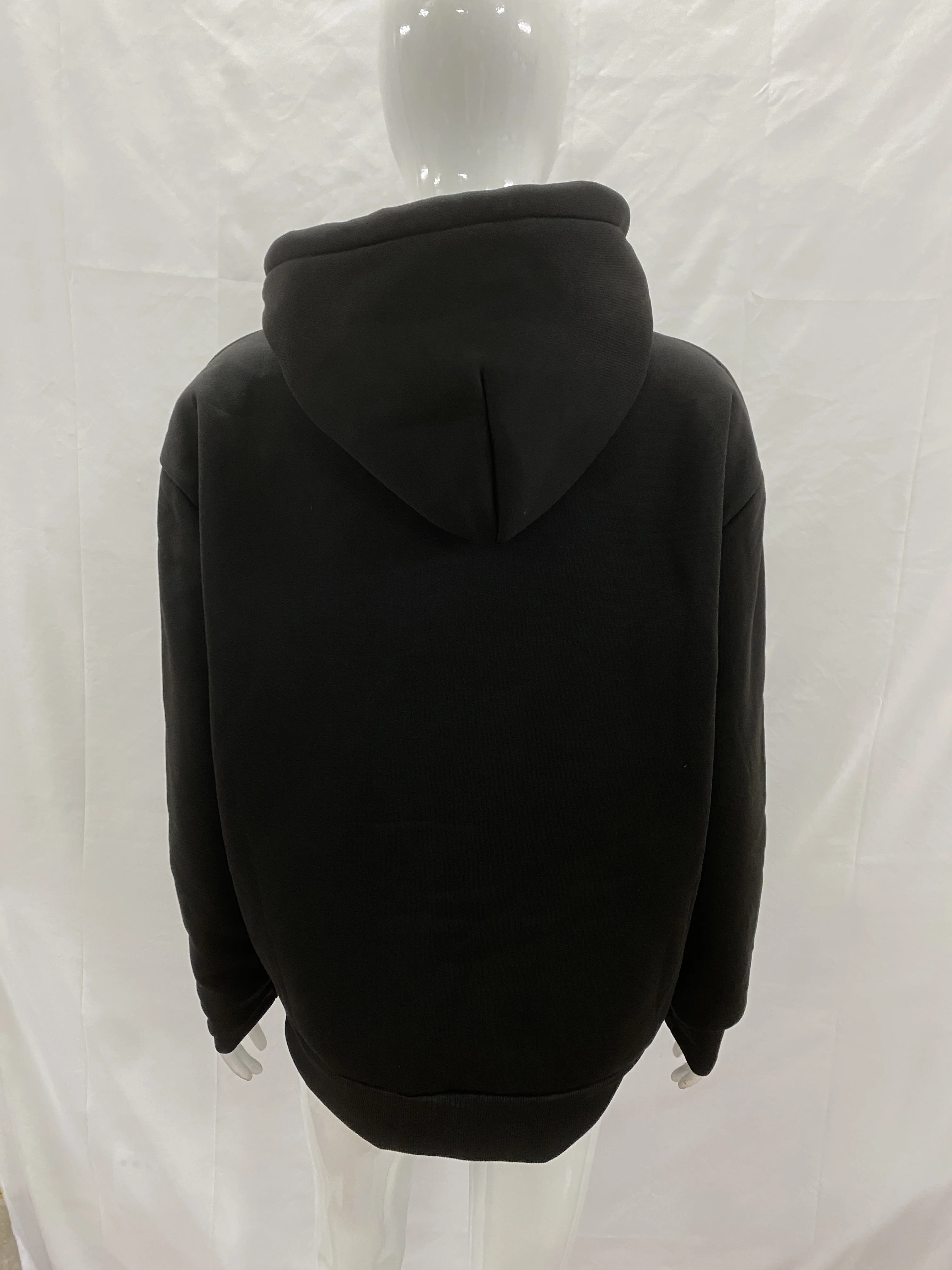Streetwear-Sportanzug für Herren, schwarzes Kapuzen-Sweatshirt mit Tarnung, Leopardenmuster, Hose, Shorts, lockere Passform, sportliche, lässige Mode – Detail 6