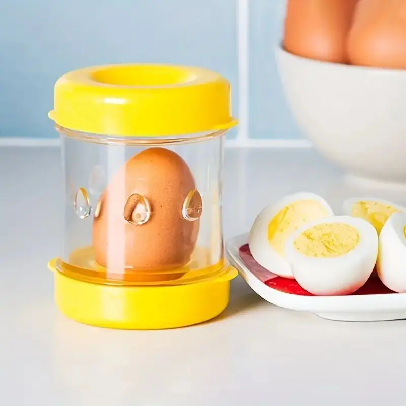 1PC Egg Opener Boiled Eggs Peeler And Cracker Shell Peeler Stripper Shake And Peel Kitchen Tool