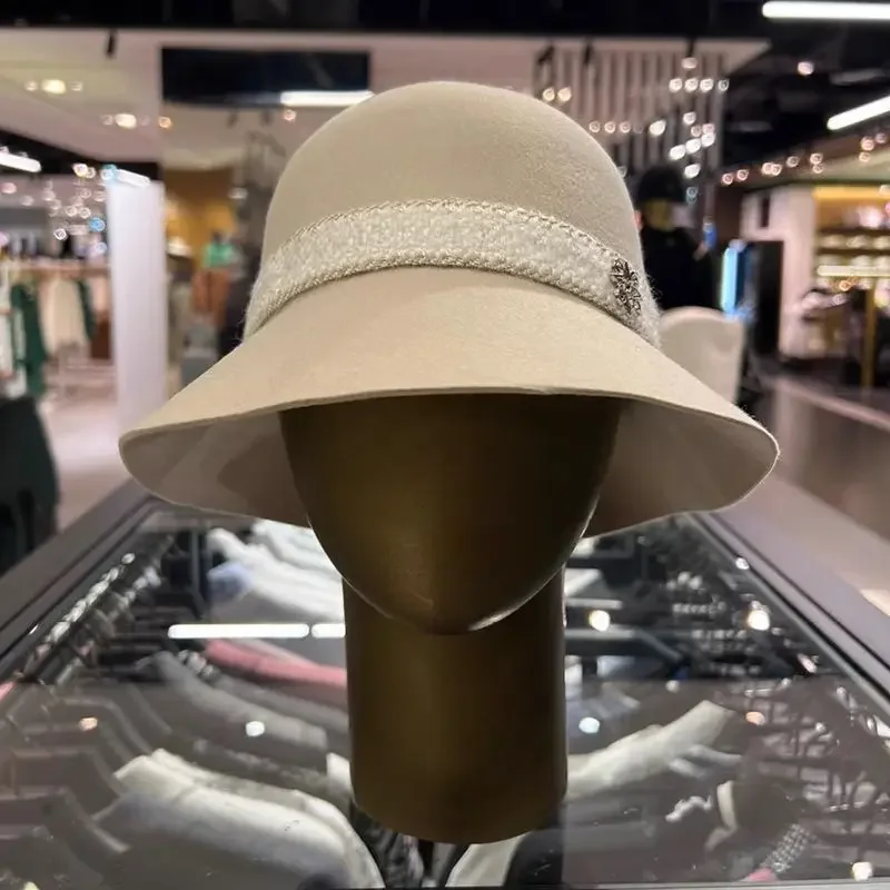 ST ANDREWS 2024 New Women's Golf Cap Outdoor Sunscreen Sunshade Breathable Ribbon Retro Bucket Hat 2