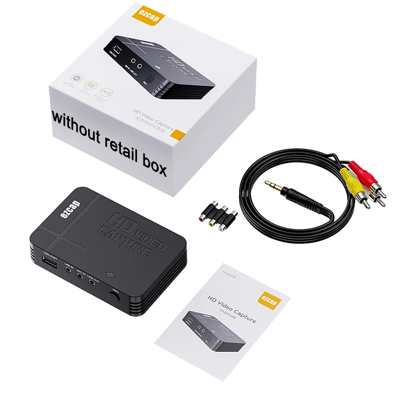 288P HDMI AV Video Capture Card 1080P Recording Loop Analog To Digital Video Rec