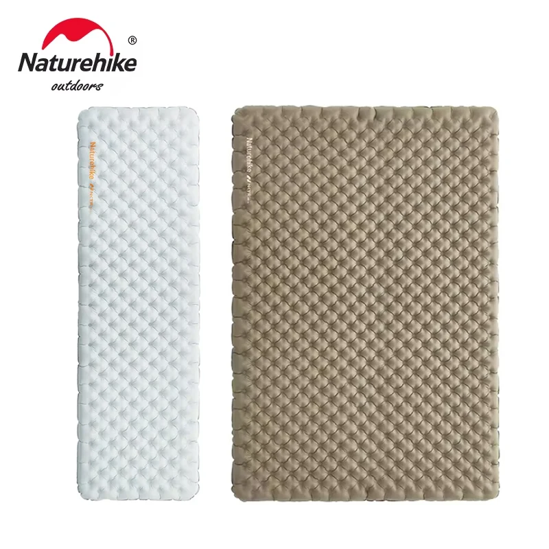 Inflatable Mattress, Camping Mattress 3.2 R Value Air Bed Outdoor Camping Travel Ultralight Portable Moisture-proof Mat Sleeping Pad