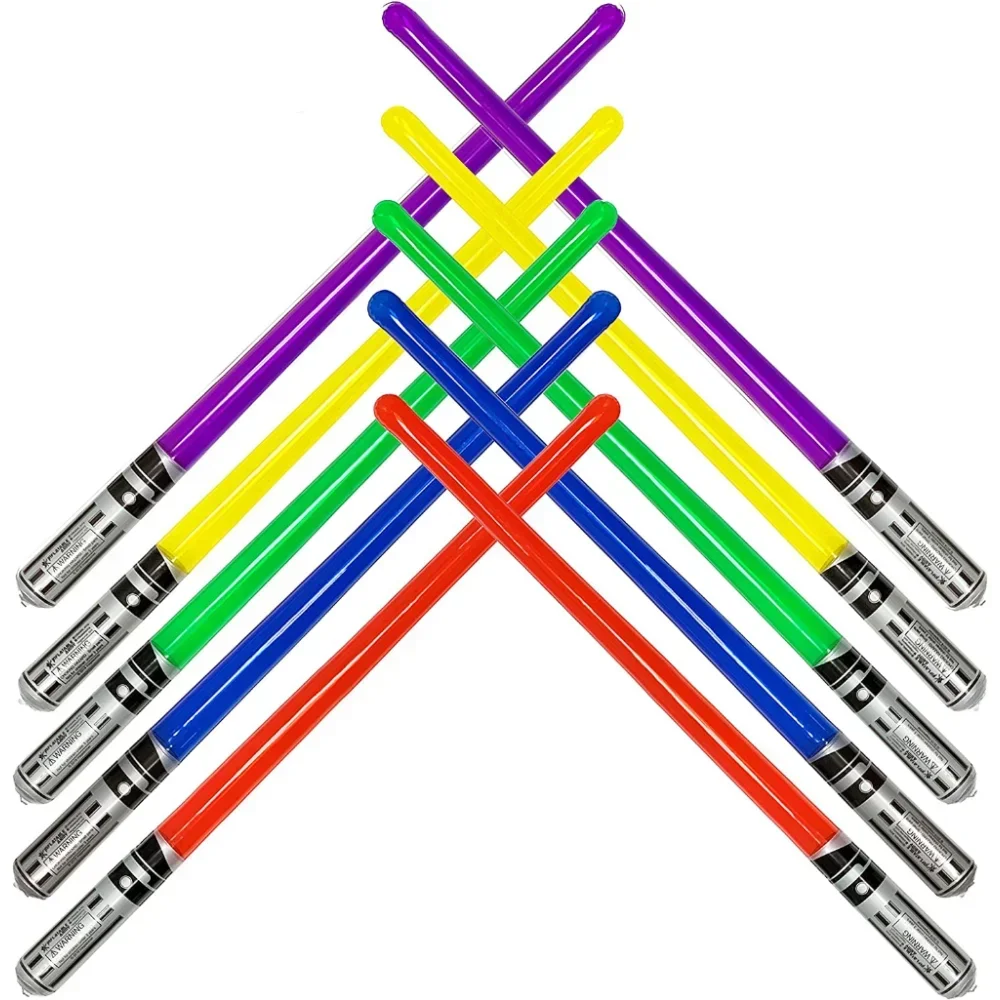 Inflatable Decoration Toy Inflatable Toy Inflatable Water Toy Inflatable Lightsaber Sword Toy Inflatable Pirate Sword Children Outdoor Inflatable Light Saber Sword Toys Fun Pool Swim Water Play Toys Gifts Kids Stage Props PVC Cosplay Supply Toy