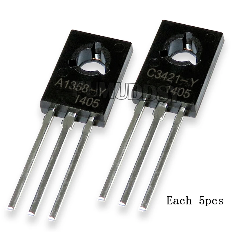 High-Performance Transistor Assortment Pack - 10PCS TO-126 Series